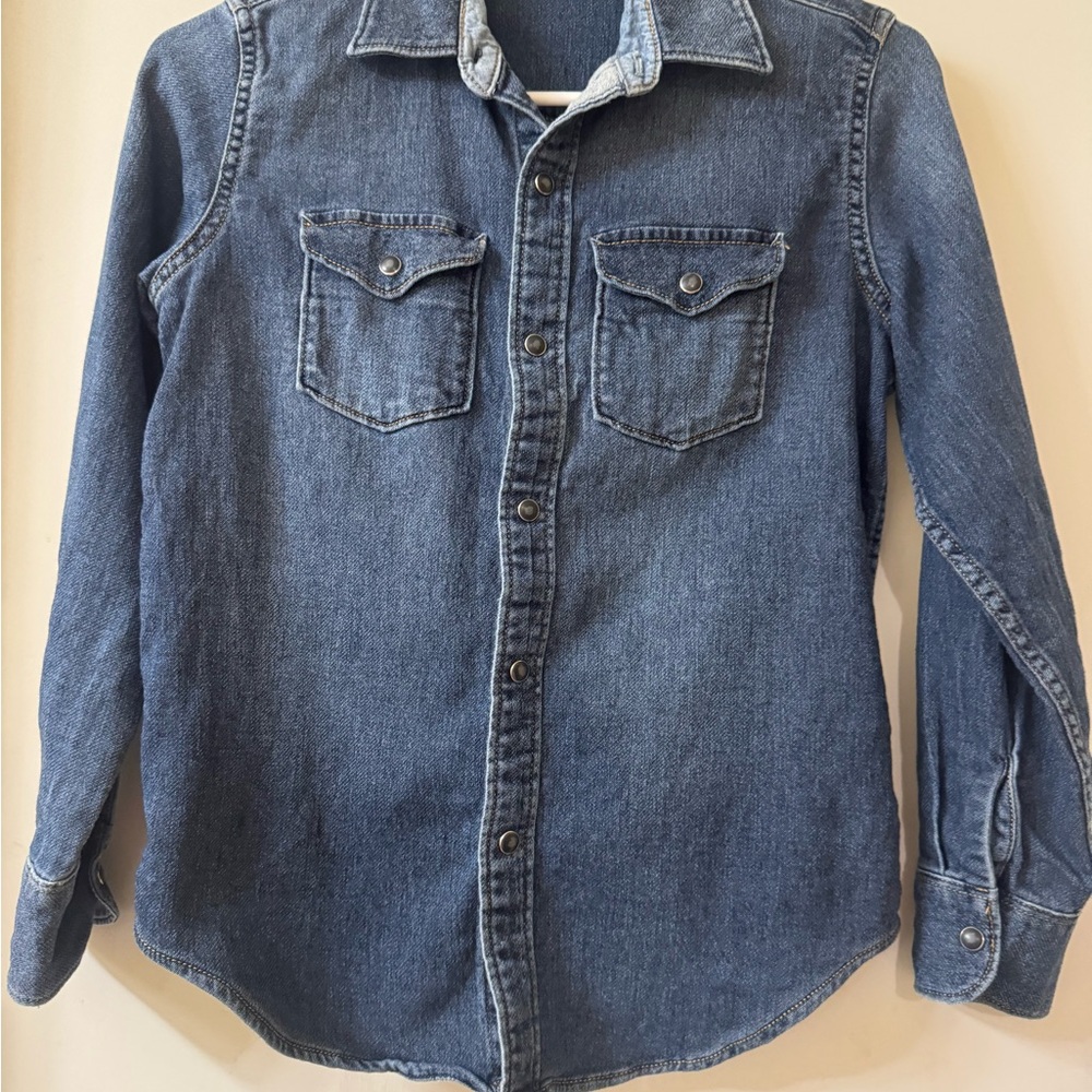 GAP Blue Denim Shirt